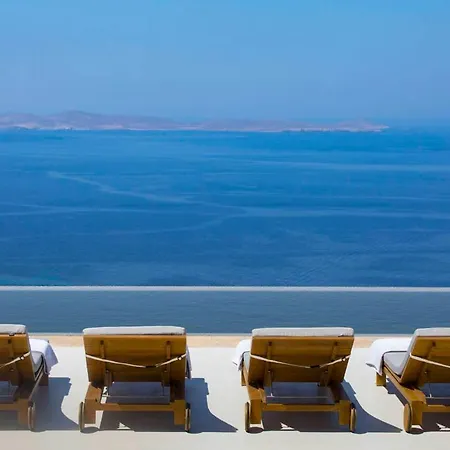 Villa Nagame - Infinity Pool & Sunset Views By One-villas Mykonos Town