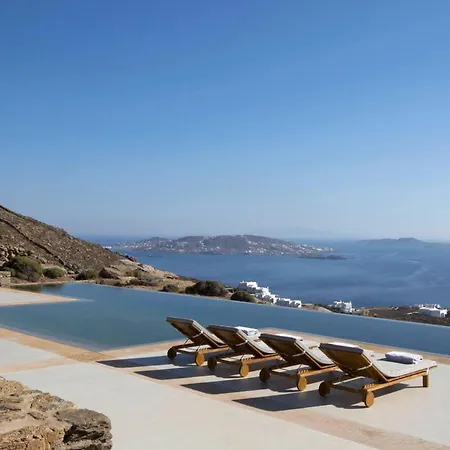 Villa Nagame - Infinity Pool & Sunset Views By One-villas Mykonos Town