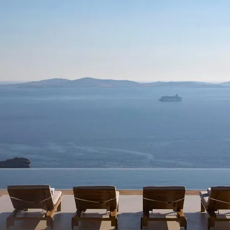 Nagame - Infinity Pool & Sunset Views By One-villas Mykonos Town